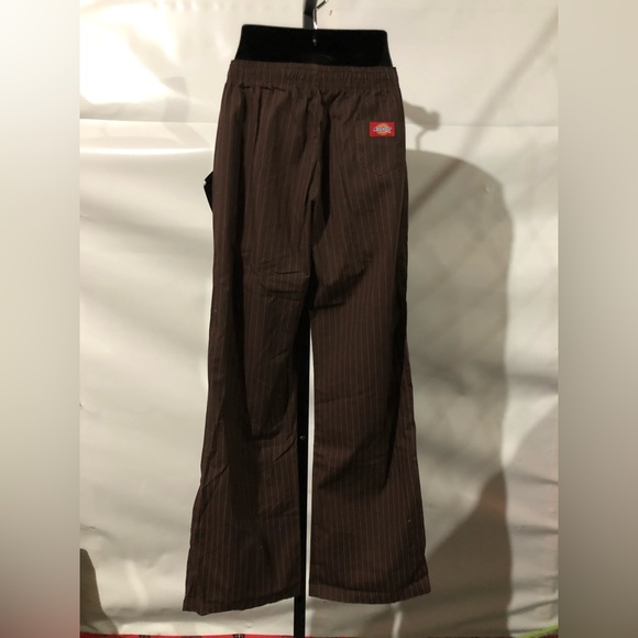Dickies Fitted TShirt & PinStripes Flare Pants Scrubs Size XSmall - Picture 3 of 4